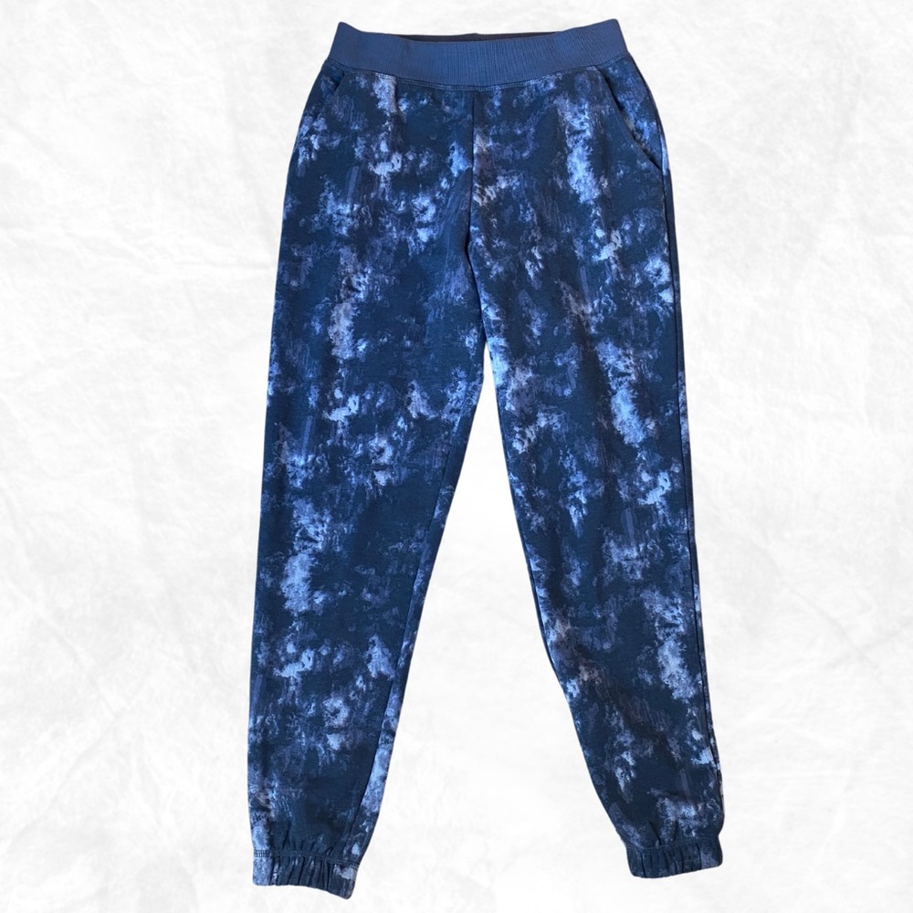 3/$15! NWT Joe Fresh Blue Tie Dye Joggers Size Small